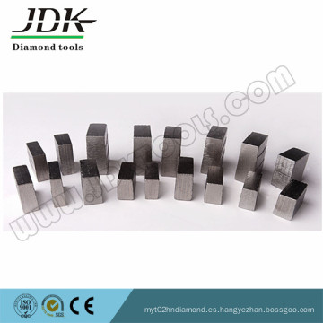 Sandwich Formula Diamond Segments para corte duro de granito